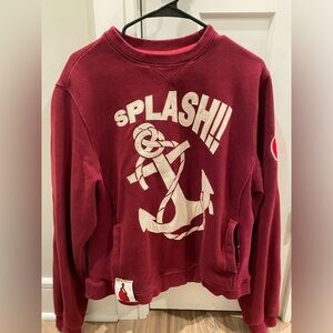 Splash Red Women's Sweater
